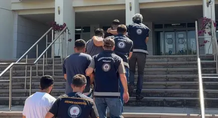 Muğla'da göçmen kaçakçılarına darbe: 5 tutuklama