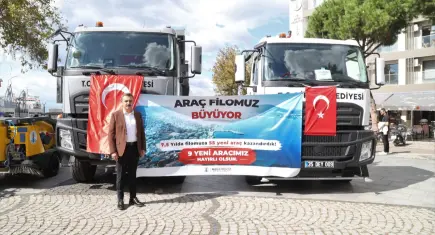 Dikili yatırımlarda hız kesmiyor
