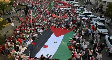 Ankara'da "Gazze İçin Özgür Filistin Yürüyüşü" düzenlenecek