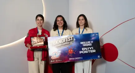 İEÜ öğrencilerinin beyin kanseri çalışmasına TEKNOFEST ödülü