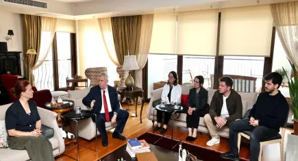Yavaş'tan Mersin'de destek ziyareti