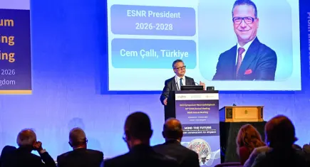 Ege Üniversitesi akademisyeni Avrupa Nöroradyoloji Derneği Başkanı oldu