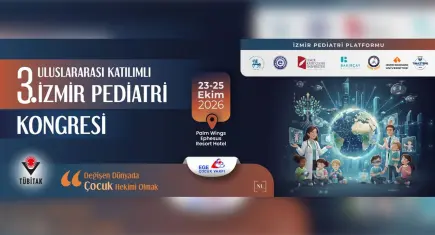 3. Uluslararası İzmir Pediatri Kongresi 23 Ekim’de başlıyor