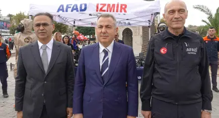 İzmir'de afetlere karşı etkinlik