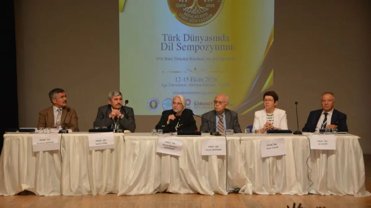Ege Üniversitesinde Türk Dünyasının ortak dil ve kültür mirası masaya yatırıldı