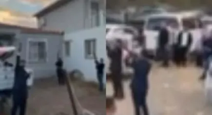 Foça’da düğünde havaya ateş açanlara operasyonu: 14 şüpheli yakalandı