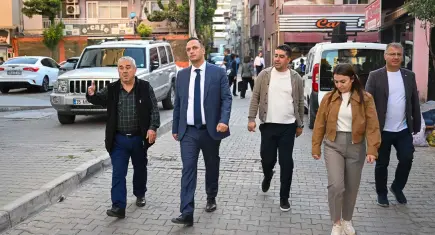 Başkan Eşki’den Bornova’da kesintisiz saha çalışması