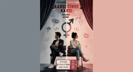 Karşı Cinse Karşı İzmir’de tiyatroseverlerle buluşacak