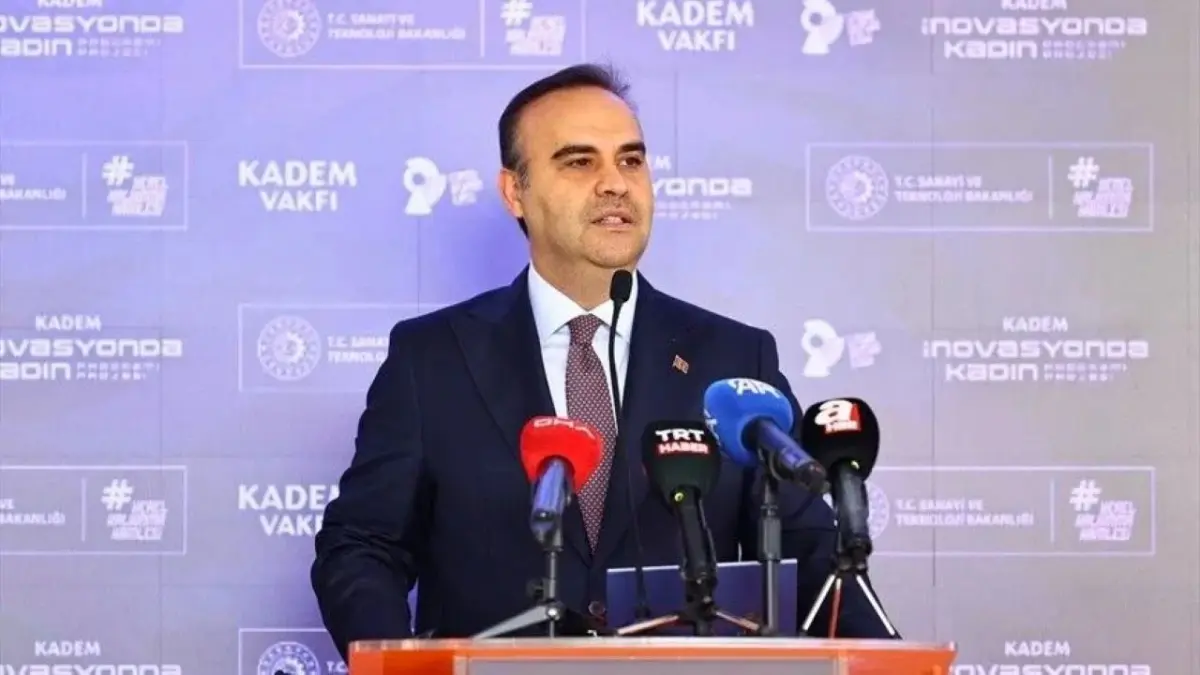 Bakan Kacır: Türkiye uluslararası patent başvurularında kadın buluşçu oranında dünya birincisi!