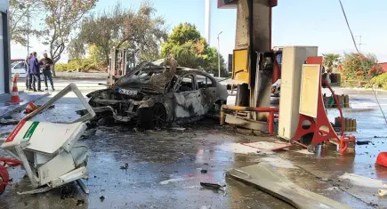 İzmir’de akaryakıt istasyonunda korkutan yangın: 2 yaralı