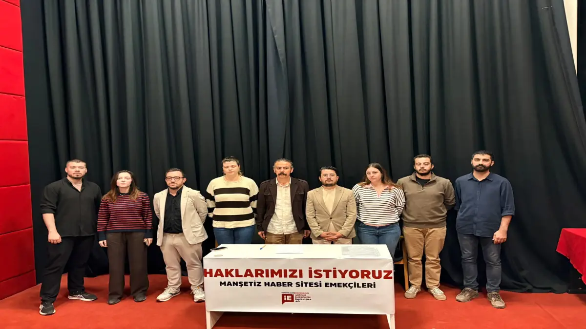 Manşetiz Gazetesi’nden çıkarılan 12 gazeteciden hak mücadelesi