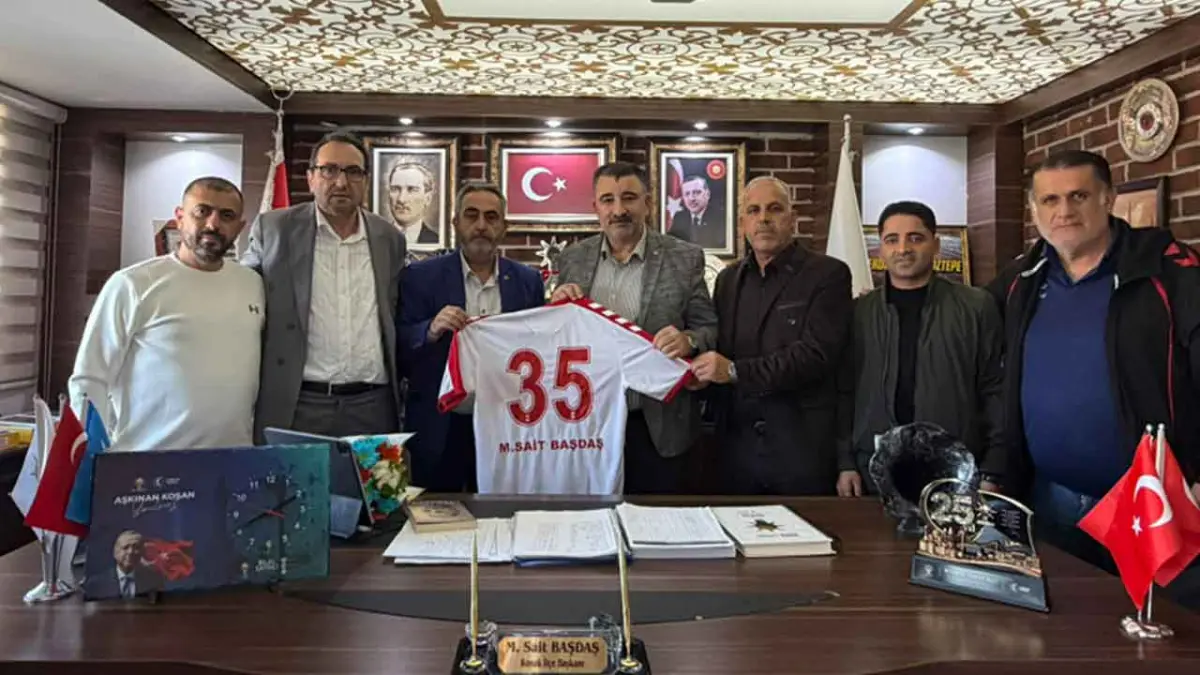 Mehmet Sait Başdaş, Amatör Spor Kulüpleri Federasyonu yönetimini ağırladı